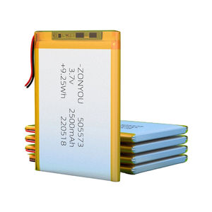 뷰티 장치에 대한 리튬 폴리머 배터리 2500 mah를 505573 학년 A 파우치 셀 - Product Image 4