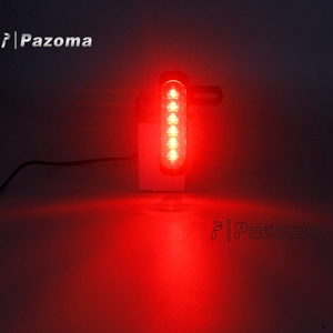 Luces LED auxiliares <span class=keywords><strong>de</strong></span> freno universales para <span class=keywords><strong>matrícula</strong></span> <span class=keywords><strong>de</strong></span> motocicleta, ángulo <span class=keywords><strong>de</strong></span> visión <span class=keywords><strong>de</strong></span> 180 grados - Product Image 3