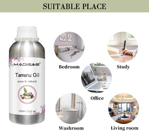 Cold Pressed Carrier <strong>Oils</strong> Suppliers,100% Plant Extract, Bulk Raw Green <strong>Tamanu</strong> Seed <strong>Oil</strong> for Skincare - Product Image 5