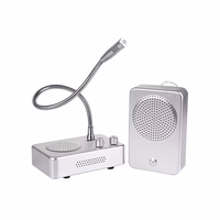 Système d'interphone de haut-parleur de fenêtre et interphone de compteur pour guichet de gare routière de magasin de bureau d'hôpital de banque
