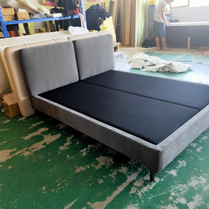 2024 China Factory New Items Modern Wooden <strong>Beds</strong> <strong>Frame</strong> Queen Double <strong>King</strong> Size - Product Image 5
