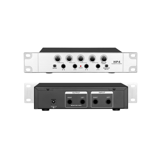 Xlr Connectors Headphone Amplifier 3.5mm Stereo Audio Amplifier HP4