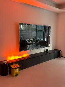 <span class=keywords><strong>Chimenea</strong></span> Eléctrica Larga y Lineal con Vaporizador <span class=keywords><strong>de</strong></span> Agua 3D, Chimeneas Decorativas para el Hogar, <span class=keywords><strong>Inserto</strong></span> para <span class=keywords><strong>Chimenea</strong></span> - Product Image 4