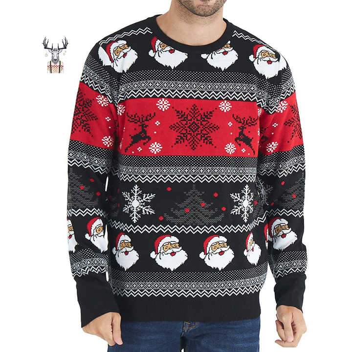 thumbnail image 2 of Dec. 25Th | Jackets & Coats | Dec 25th Ugly Christmas Sport Coat Jacket Blazer Reindeer Drinking Split Size M 2 of 12
