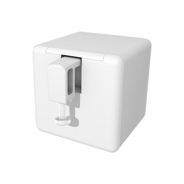 Fingerbot Smart Button Switch Pusher Timer Control Compatible with Alexa, Google Assistant When Used with a Hub
