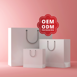 Sacs en papier imprimés de boutique Emballage personnalisé pour les magasins de mariage ou les présentoirs au détail de qualité supérieure - Product Image 1