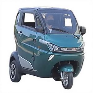 Tricycle électrique sans entretien certifié CEE, modèle 2026, carrosserie fermée, freins à disque hydrauliques, pour les déplacements en famille - Product Image 1