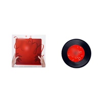 Juguete de Comida en Miniatura para Casa de Muñecas, Simulación de Disco de Vinilo Retro, Modelo Nuevo, Reproductor de CD en Miniatura, Decoración DIY para Dormitorio