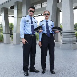 Hot Selling Customize Security Guard Uniform Set Office Airport Guards Protect Clothing Suit