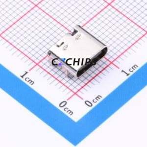 ZX-TYPEC-WTM1648 USB Connector SMD Connector ( Connector Type: Type-C )( Gender: Female )( Mounting Type: Horizontal Mount ) - Product Image 1