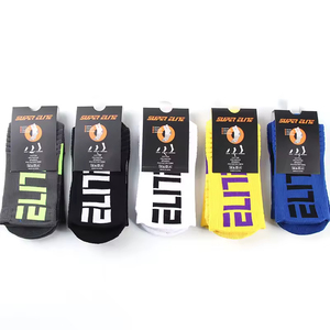 Chaussettes de basketball personnalisées de haute qualité pour hommes, chaussettes de sport, chaussettes mi-mollet, chaussettes athlétiques à fond éponge pour hommes et femmes, design personnalisé - Product Image 2
