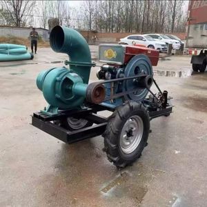 Bomba de Flujo Mixto SHUANGSHENG de Alta Calidad para Motor Diésel, Alta Presión, 0.75KW, 50/60Hz, Personalización OEM, Agua y Aguas Residuales - Product Image 5