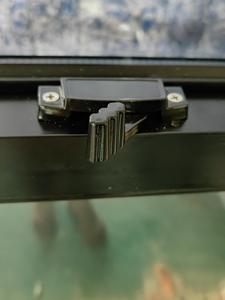 Fenêtre à double battant PENJOY en aluminium, à ouverture verticale, facile à nettoyer, à rupture de pont thermique, insonorisée, pour cuisine extérieure et usine - Product Image 4