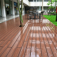Planche de terrasse WPC à âme pleine de haute qualité et à faible entretien pour pont de bateau, patio, aménagement paysager et revêtement de sol – Fourniture de matériaux