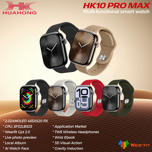 Kingsmart Hk10 Đồng Hồ Thông Minh Cho Apple Series 10Mini 42Mm 2.0 Inch AMOLED Hiển Thị Ultra-Reloj Thông Minh SmartWatches Cao Su - Product Image 4