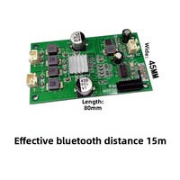 Circuit imprimé pour haut-parleur Bluetooth à vente chaude, amplificateur Bluetooth 20W, carte mère, développement OEM ODM, usine de fabrication de circuits imprimés