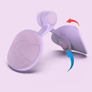 Pelvic Floor Muscle Training Rehab Device TPE/PP Material Counting Feature Postpartum Recovery Kegel Exercise Leg Hip <b>Thigh</b> - Product Image 4