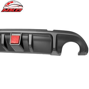 Becquet arrière pour Infiniti Q50 2014-2017 Diffuseur LED avec feu stop PP Noir mat Accessoires automobiles - Product Image 6