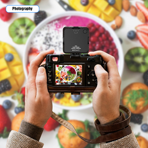 Luce <span class=keywords><strong>LED</strong></span> Portatile Mini Apexel <span class=keywords><strong>per</strong></span> Smartphone e Fotocamere, Illuminazione <span class=keywords><strong>per</strong></span> Riprese Video e Vlog - Product Image 5