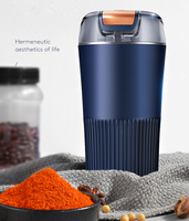 Mini broyeur mélangeur électrique à moteur puissant de 130W Équipement de cuisine portable léger et compact pour mélanger et broyer