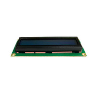 Módulo de Pantalla LCD TFT Azul Alfanumérico Pequeño de 16x2, Interfaz de 8/4 Bits, Temperatura de Funcionamiento de -20~+70, Dirección de Visualización a las 6 Horas