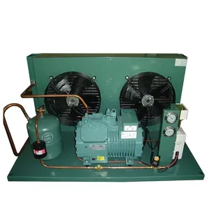 Unit kompresor pendingin udara, 8HP 10HP 12HP 15HP 20HP 40HP untuk Unit kondensor pendingin udara