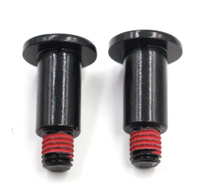 Vis à épaule métriques M3 M4 M5 M6 M8 M10 en acier inoxydable, tête plate Torx, oxyde noir, revêtement zinc, personnalisables en gros