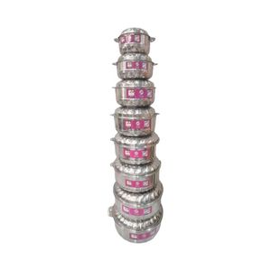 Đồ dùng nhà bếp gia đình 8 cái hộp đựng đồ hâm nóng thực phẩm Nồi lẩu 1L + 2L + 3L + 5L + 7.5L + 10L + 15L + 20L bằng thép không gỉ - Product Image 4