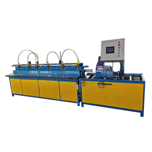 <strong>Diamond</strong> Metal Mesh PLC Control High Rigidity Automatic Double Wire Chain Link Fence <strong>Making</strong> <strong>Machine</strong> - Product Image 3