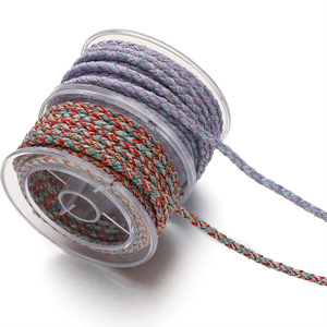 Cuerda Ruyi de Colores Tejida a Mano, Tamaño Pequeño, Resistente al Desgaste, para Collares, Pulseras, Manualidades y Suministros de Bricolaje - Product Image 5