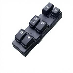 Interrupteur de lève-vitre électrique côté conducteur pour Kia Sportage 93570-1F370 Bouton de commande électrique 12V Fonction de descente - Product Image 2