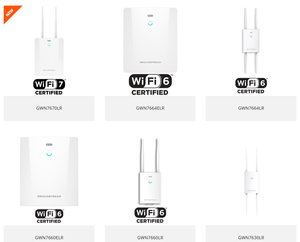 Punto de Acceso Inalámbrico Wi-Fi 6 de Alto Rendimiento para Exteriores de Largo Alcance Grandstream GWN7664ELR <span class=keywords><strong>AX6000</strong></span> para Comunicación y Redes - Product Image 6