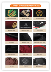 Béret français personnalisé avec logo OEM/ODM, style peintre coréen doux en laine perlée, collection automne-hiver, faible MOQ - Product Image 4