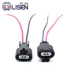 7283-1224-10 2.3(090) Seri Konektor Sensor Otomatis 2 Pin Betina Tipe Pigtail untuk Toyota 90980-11163 - Product Image 3