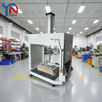 Machine de thermoformage sous vide hydraulique pour surfaces solides, presse à membrane pour panneaux muraux de baignoire en Corian