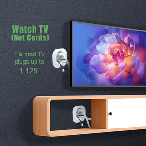Nuovo Kit di Gestione Cavi per Prese Elettriche a Muro in Plastica per Uso Domestico, Accessorio per Trapano per Nascondere i Cavi <span class=keywords><strong>TV</strong></span> - Product Image 5