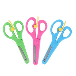 Trẻ em thủ công kéo giấy chống Pinch thiết kế an toàn cho học sinh tiểu học và bàn tay nhỏ - Product Image 5