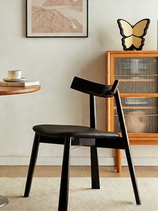 <span class=keywords><strong>Sillas</strong></span> y Taburetes <span class=keywords><strong>de</strong></span> Comedor Modernos <span class=keywords><strong>de</strong></span> Madera Maciza, Diseño Ecológico para Hogar, Oficina y Restaurante, Tapicería <span class=keywords><strong>de</strong></span> Cuero ZN 459 - Product Image 3