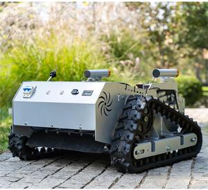 Home <b>Mini</b> Cordless Intelligent Remote Control Lawn Mowing RobotBest-selling Gasoline Self-propelled Track Lawn Mower - Product Image 4