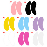 Patchs oculaires en silicone lavables à motif personnalisé, patchs oculaires personnalisés en vrac, patchs en silicone réutilisables anti-rides sous les yeux pour femmes
