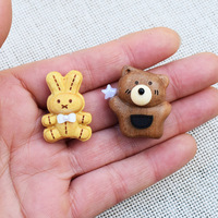 Marionnette tête de lapin-ours, accessoires DIY lapin-ours étoile, ornements, pendentifs, porte-clés, décorations de voiture, sacs, bracelets, mobiles