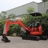 Mini-excavatrice sur chenilles de 2,5 tonnes à moteur EPA, petite pelle hydraulique compacte pour la construction et l'agriculture – Meilleures ventes