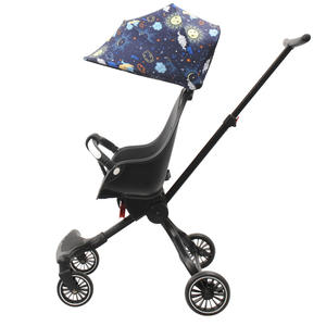 Cochecito Reclinable para Bebé Baby Good V13, Capacidad de 15 kg, Cuatro Ruedas, Marco de Acero, Plegable y Compacto, Ideal para Viajes - Product Image 2