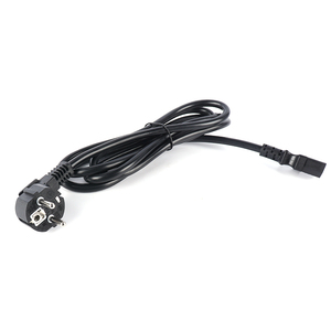 Connecteur femelle 3 broches <span class=keywords><strong>Iec</strong></span> <span class=keywords><strong>C5</strong></span> C6 cordon d'alimentation - Product Image 2