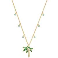 Collier en cristal inspiré des dessins animés, entièrement serti de diamants, pour femmes, avec pendentif mignon en forme d'animal (Licorne, Renne, Hello Kitty), bijou cadeau