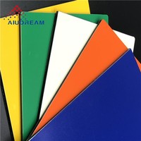 Panel Compuesto de Aluminio Ignífugo Aludream B2/A1/A2 de 4 mm, Material de Revestimiento de Paredes para Construcción, Alta Resistencia a la Corrosión