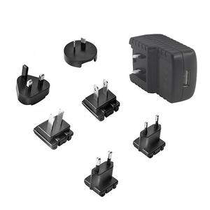 Chargeur de voyage universel interchangeable 18W 100-240V 5V 2.5A 2A 1A 3A Chargeur mural USB Adaptateur secteur USB interchangeable - Product Image 2