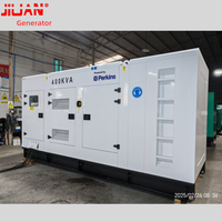 Groupe électrogène de Guangzhou de 320 kW, moteur Perkins, centrales électriques de 400 kVA, coffret avec une capacité de 350 kVA en puissance primaire