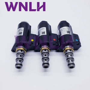 Válvula solenoide de seguridad WNLH 121-1491 121-1490 111-9916 para distribuidor hidráulico de excavadoras 312 320 325 330B/C/D - Product Image 1