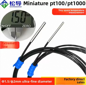 उच्च तापमान औद्योगिक ग्रेड तापमान सेंसर जांच-50 ~ 200/450 इंच वाटरप्रूफ केबल प्लैटिनम प्रतिरोध प्रकार pt100 <span class=keywords><strong>rtd</strong></span> - Product Image 4